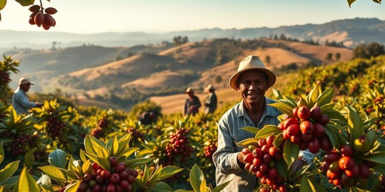 In which countries does coffee grow?