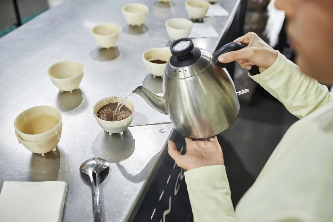 coffee cupping equipment