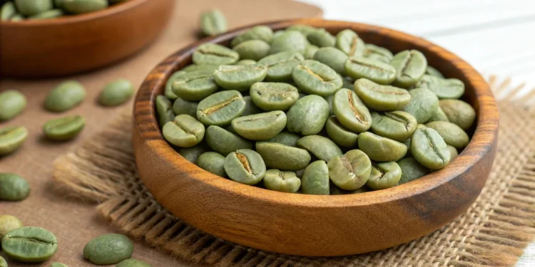 Colombian Supremo coffee beans showing large size and consistent green color