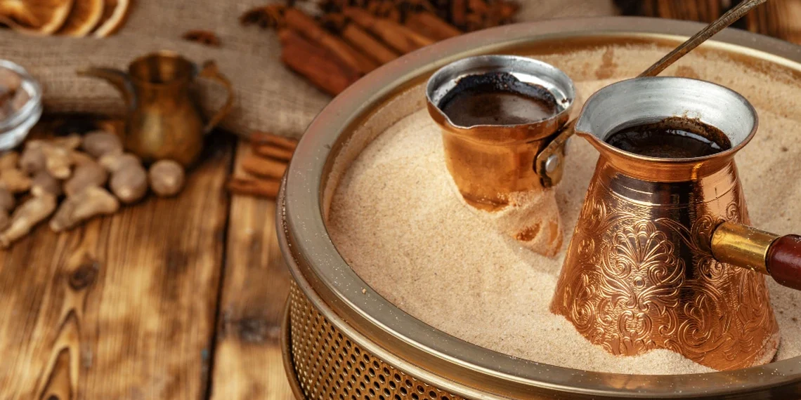 Turkish coffee pot