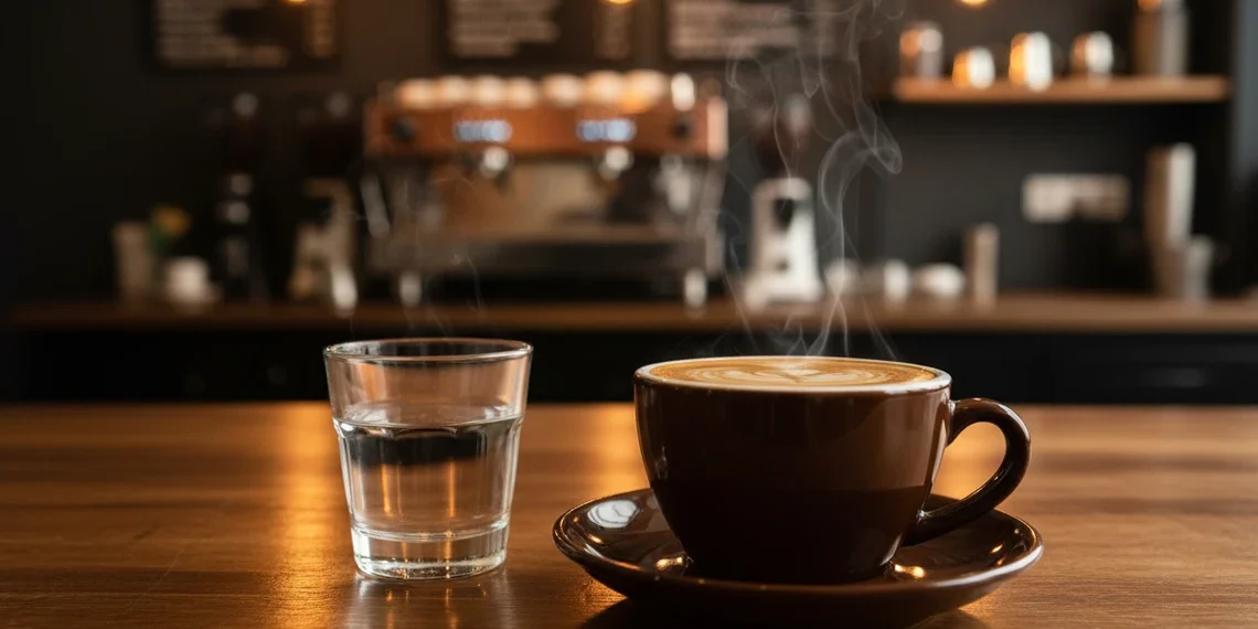 Why is Water Served with Espresso